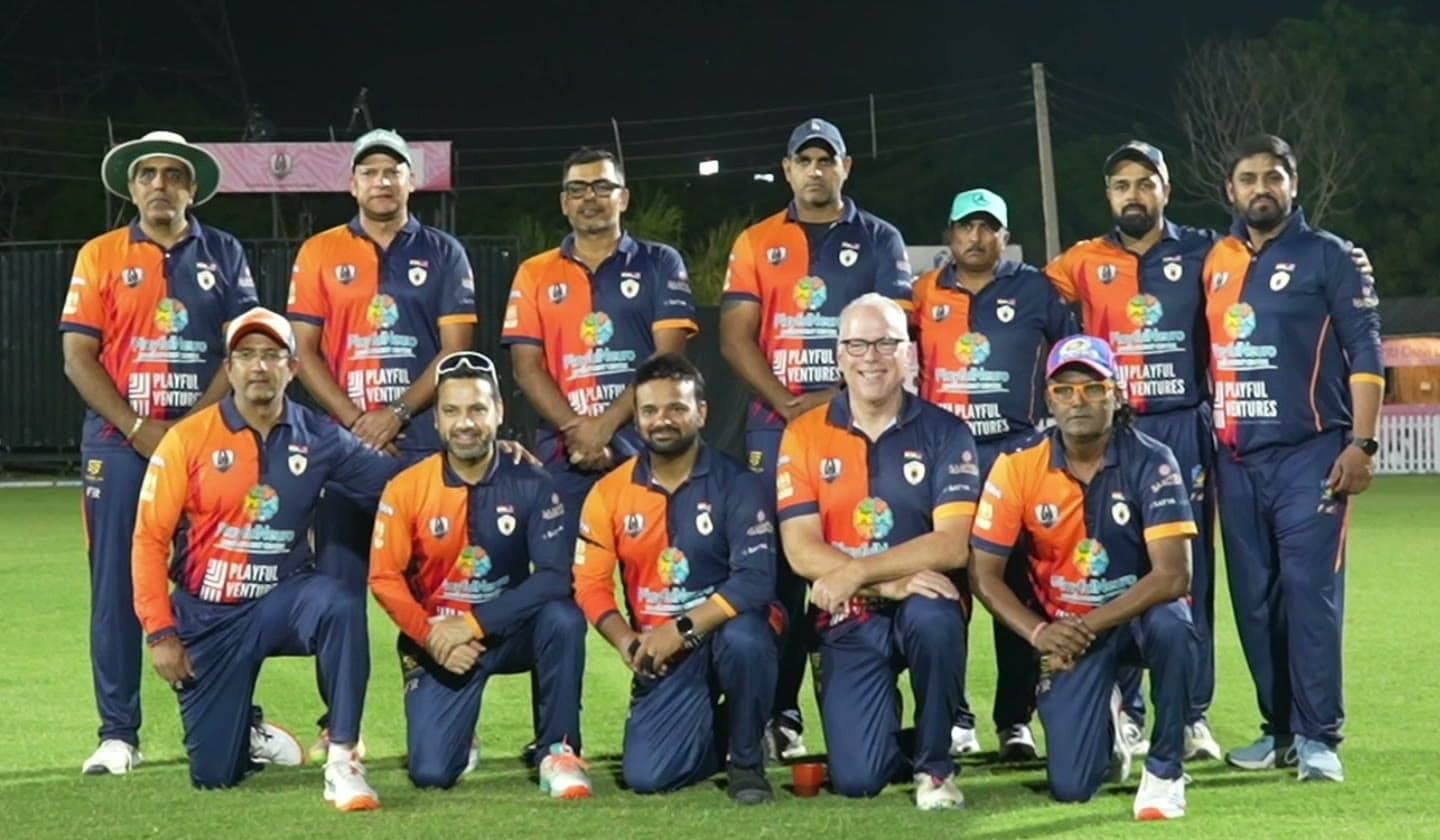 ACCI, Season 1 champions, under the floodlights at SportsCube